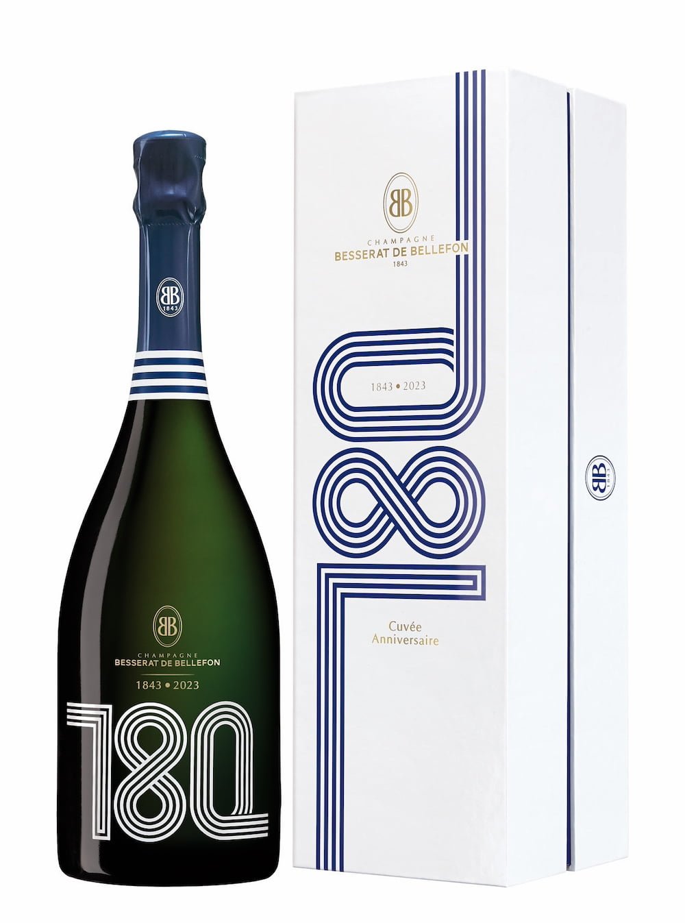Champagne Besserat de Bellefon anniversaire