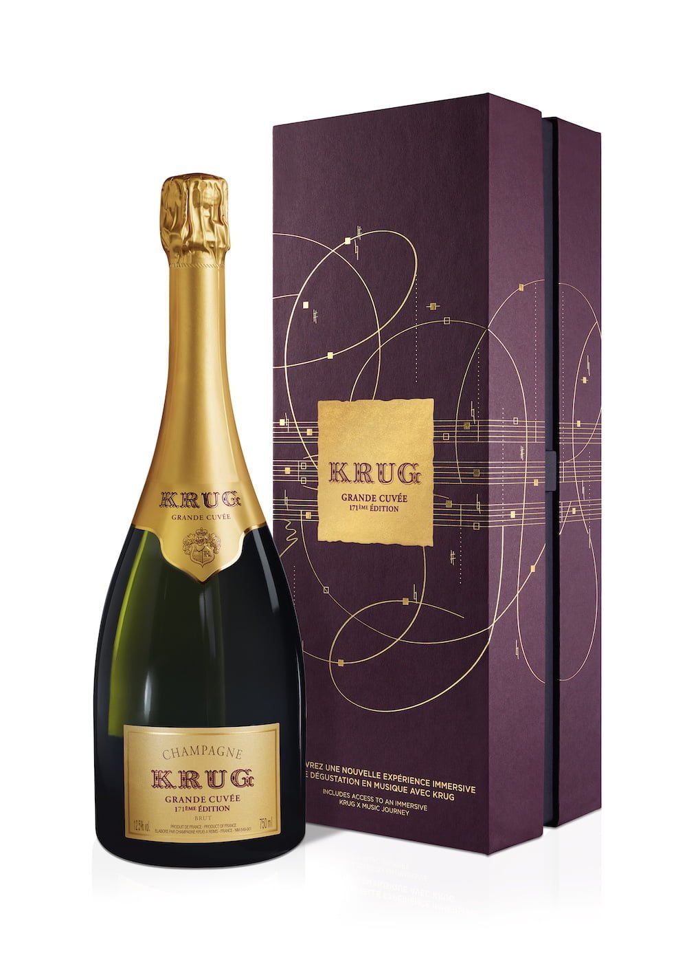 Champagne Krug en musique