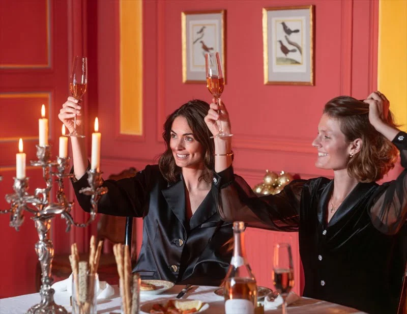 Le champagne la boisson festive