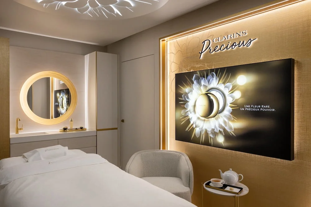 Clarins cabine Précious