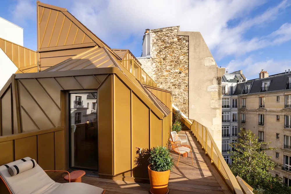 Le charme des toits de Paris