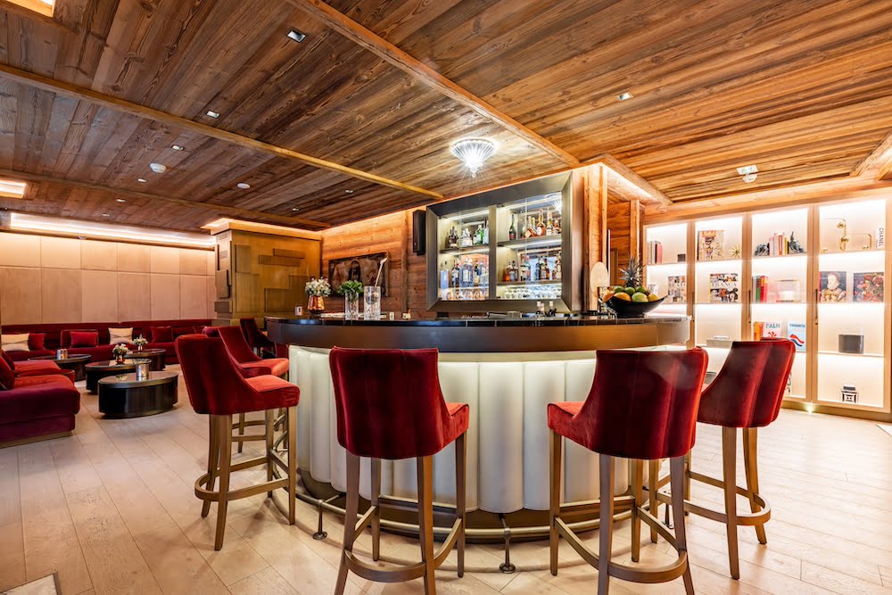 Le bar pour l'after ski