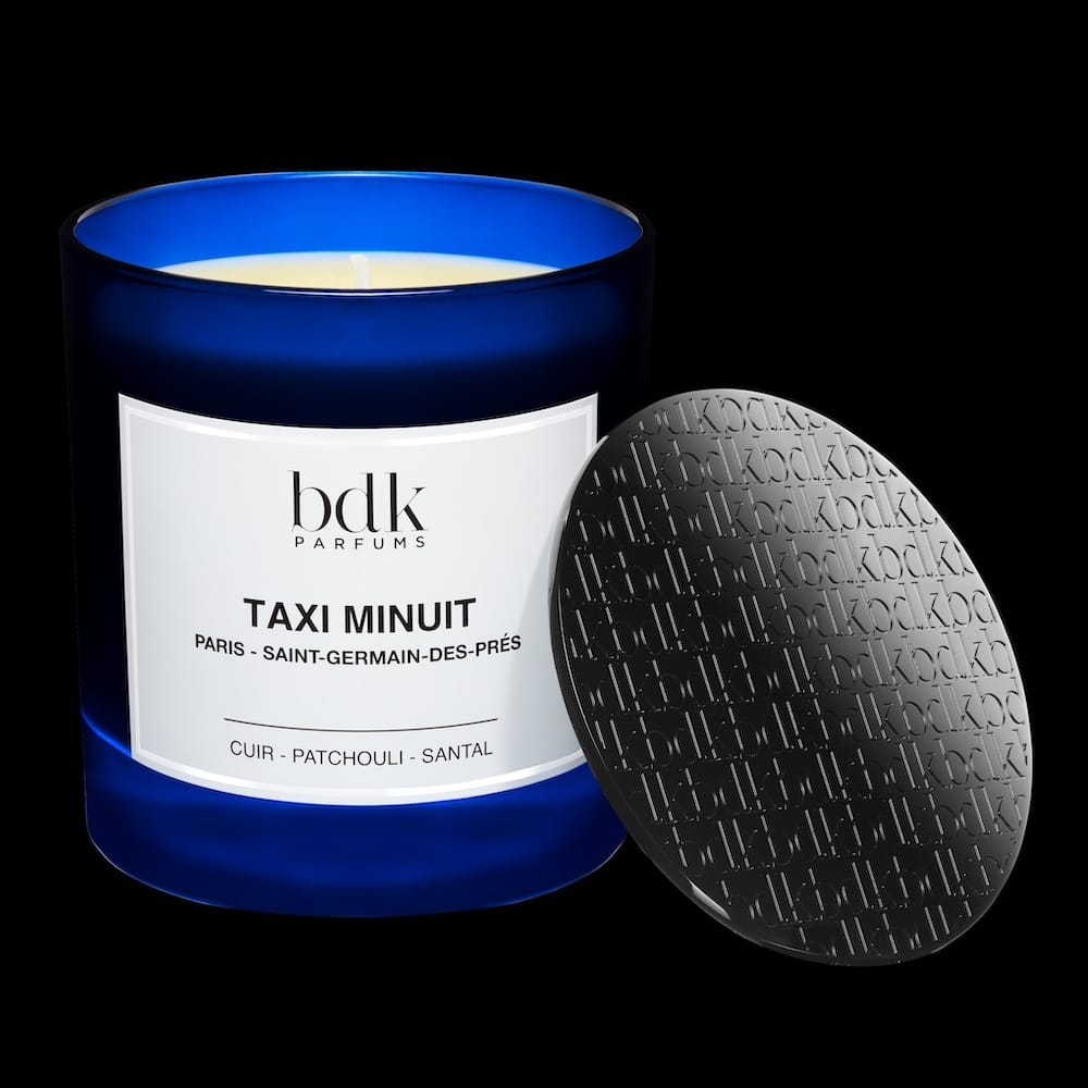 Taxi minuit , une bougie aux parfums