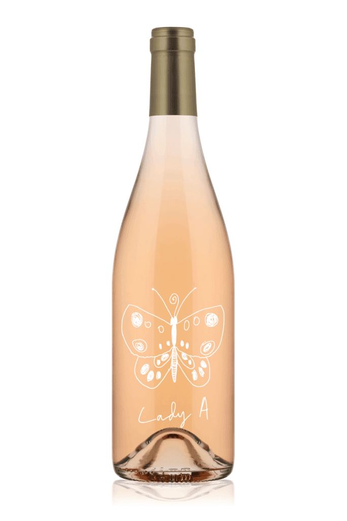 Lady A, un rosé arty
