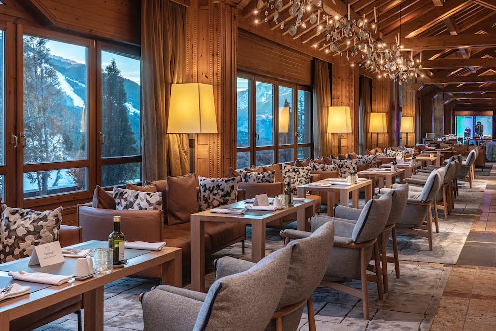 Restaurant avec vue