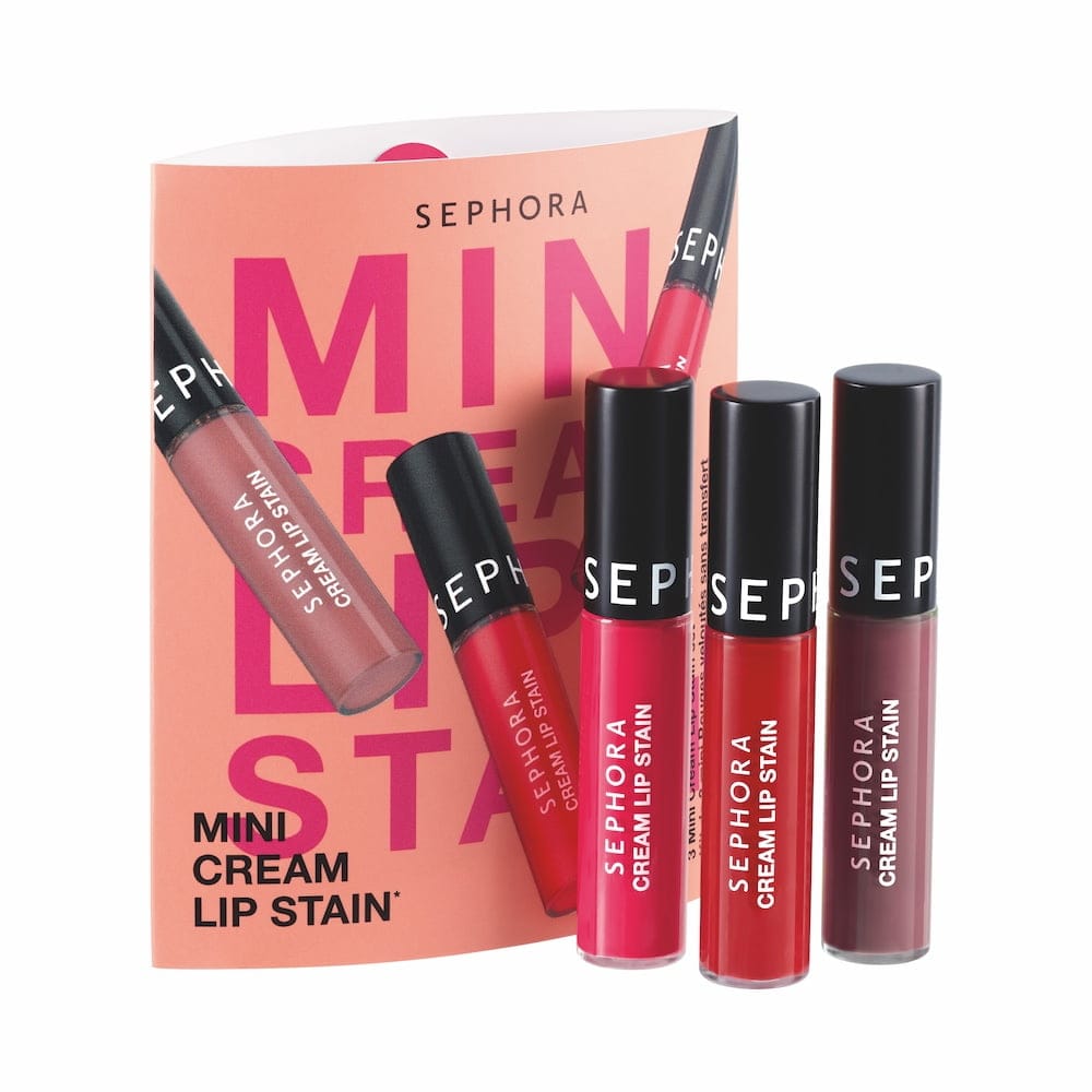 Mini Cream Lip Stain Set marque Sephora