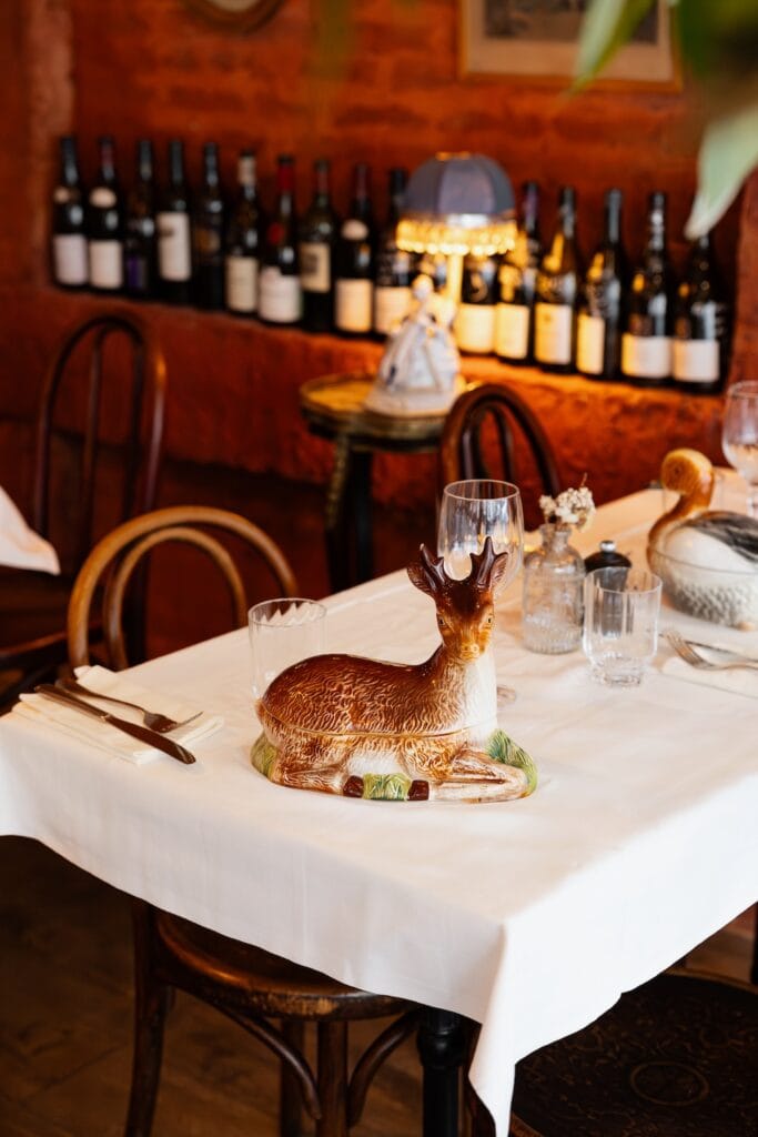 Biche et canard en barbotine, le vrai bistrot parisien