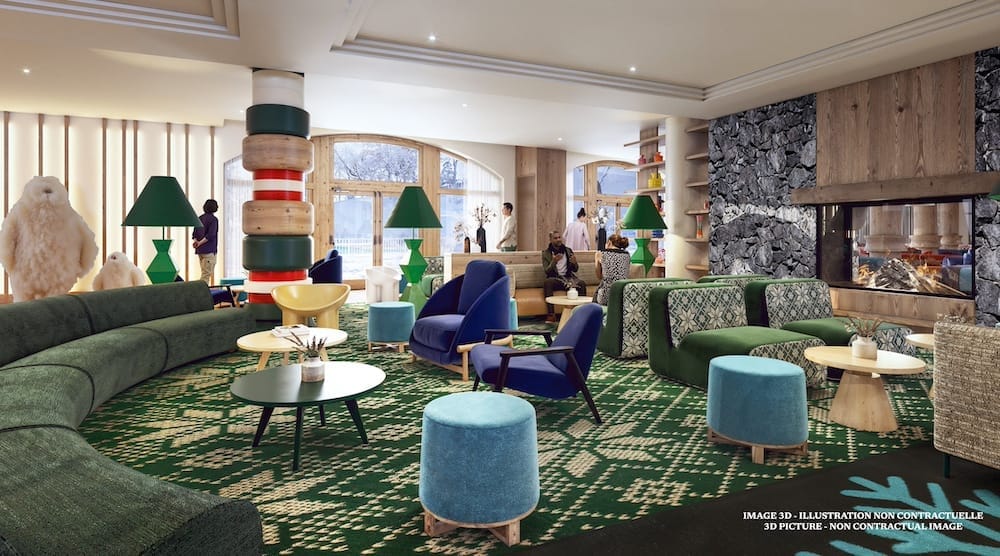 Club med Serre Chevalier au sommet de la déco par Laurent Maugoust
