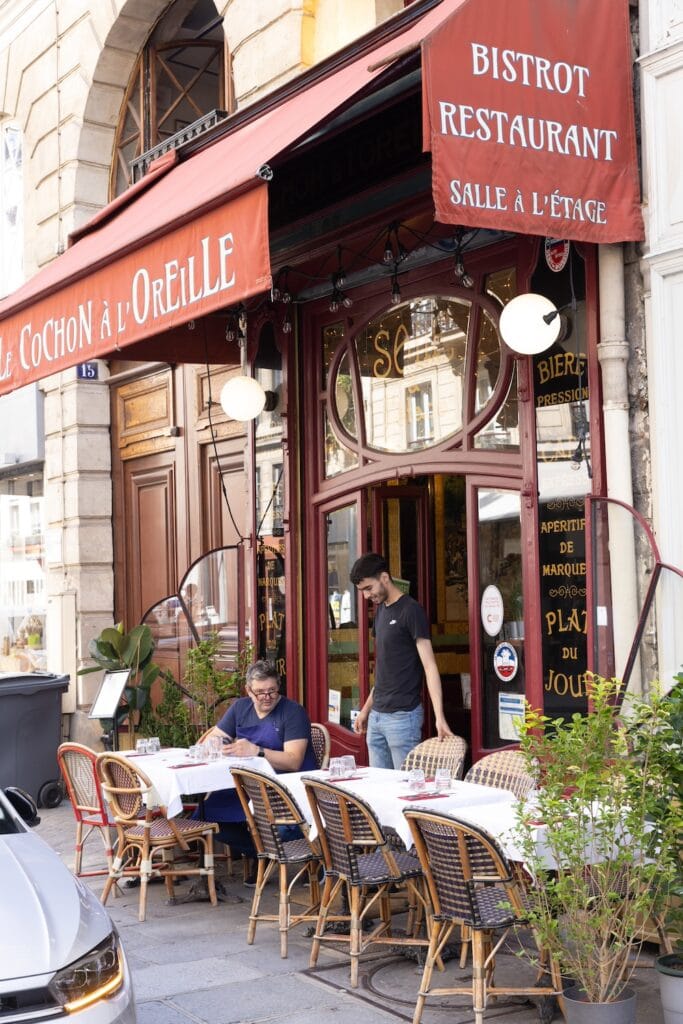 Le cochon à oreille, un vrai bistrot parisien