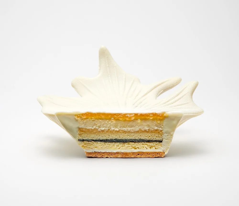 Les Dancing Leaves version gâteau
