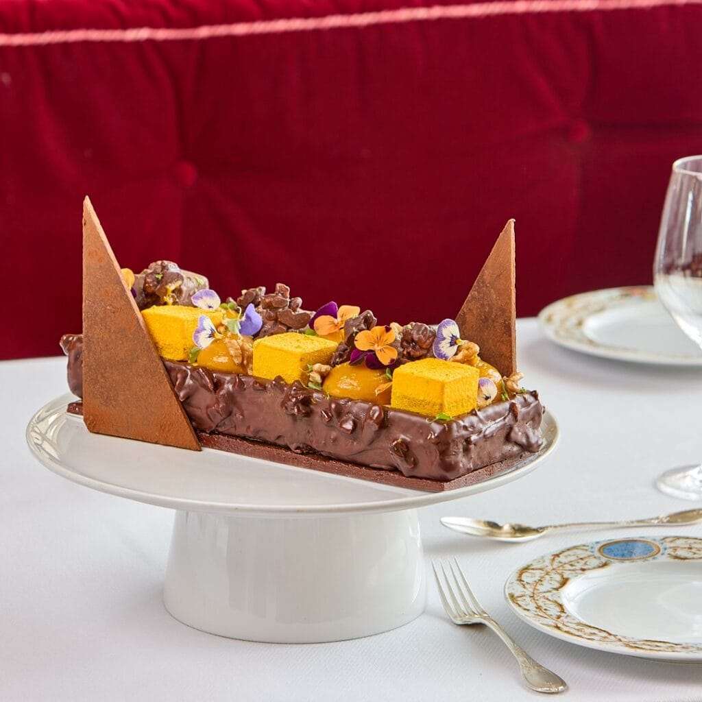 La bûche Mangue Choco