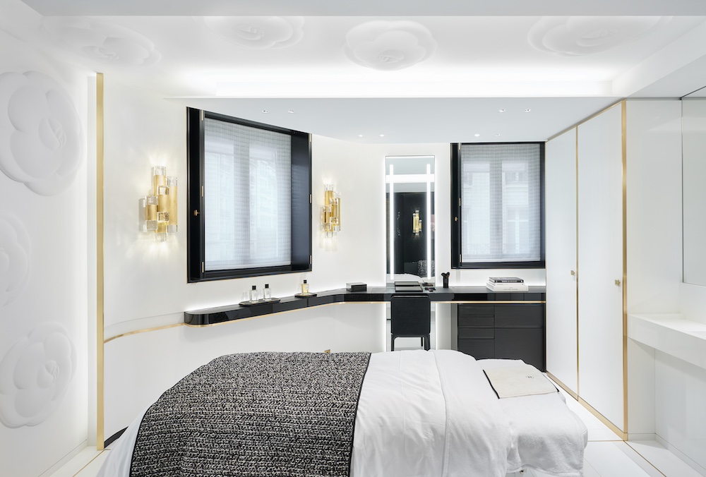 Maison de Beauté Chanel, des cabines très couture
