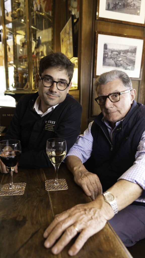 Romain et Robert Vidal du bistrot Le Sully