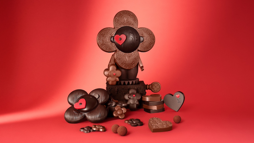 Sweeheart Vivienne le chocolat arty de Louis Vuitton