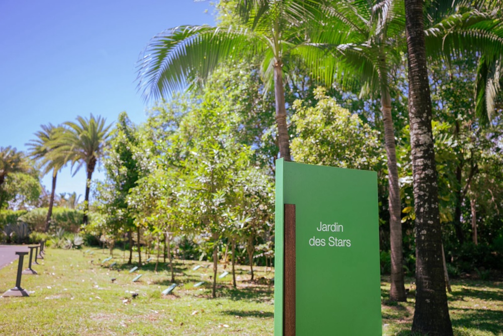 Le Jardin des Stars aux Villas du Maradiva hôtel & Spa