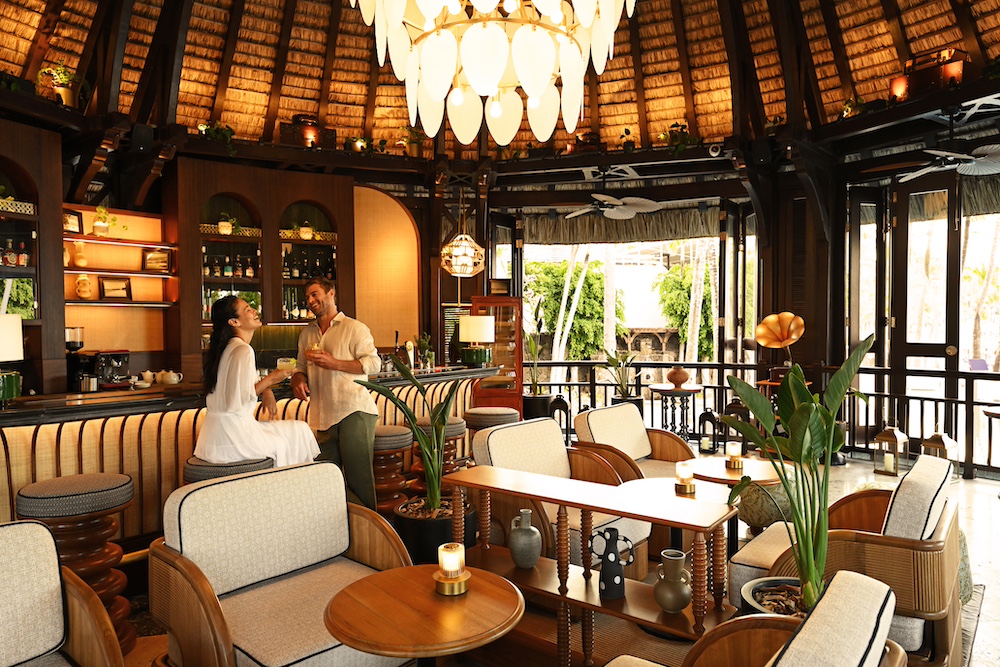 Sega bar au Shangri-la le Touessrok à l’île Maurice
