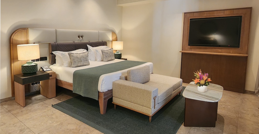 Chambre cosy du Maradiva hotel & Spas de l’ïle Maurice