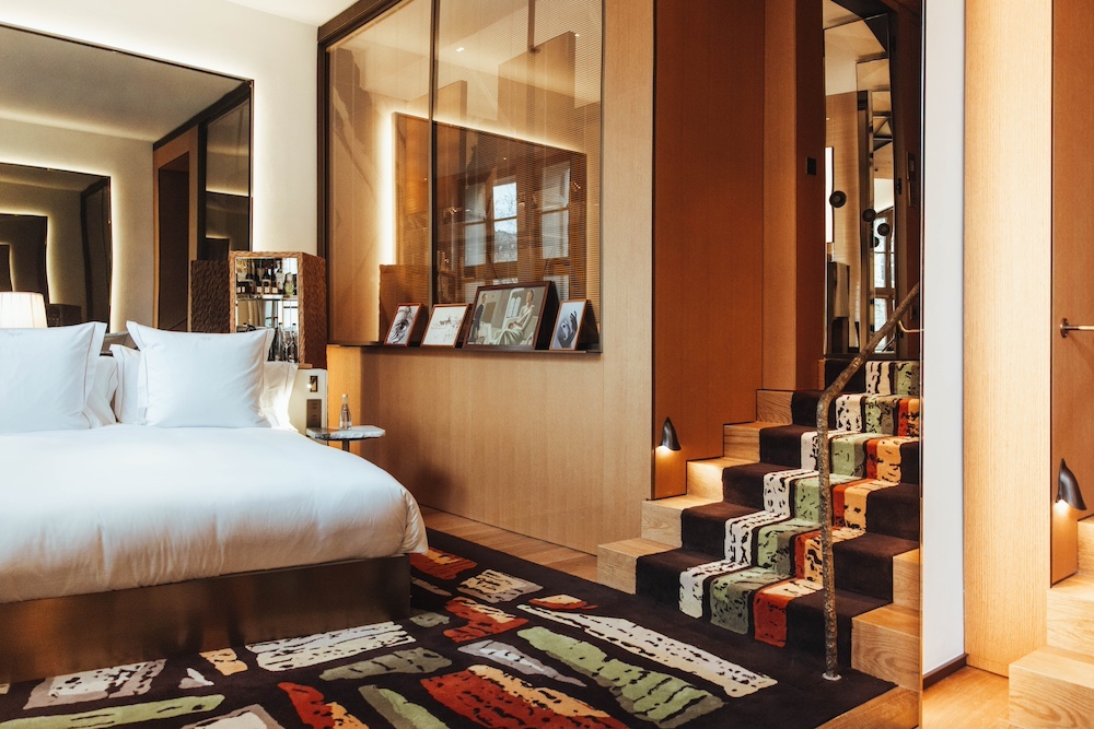 Suite duplex de l'hôtel Sax, un joyau de déco