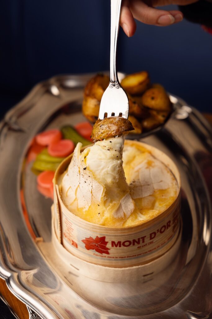 Le mont d’or rôti du Bistrot Blandine