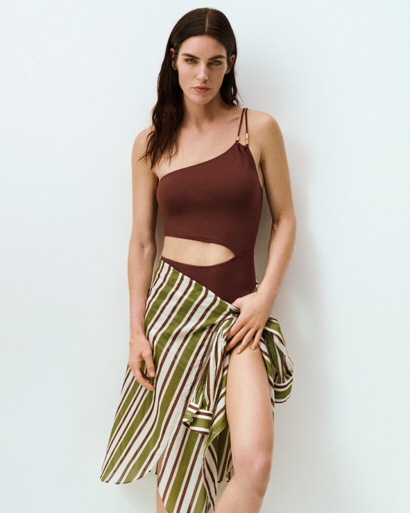 Maillot à découpes Érès