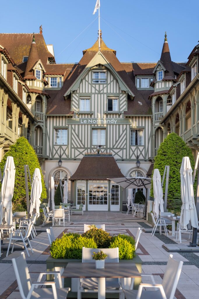 l'Hôtel Barrière Le Normandy de Deauville