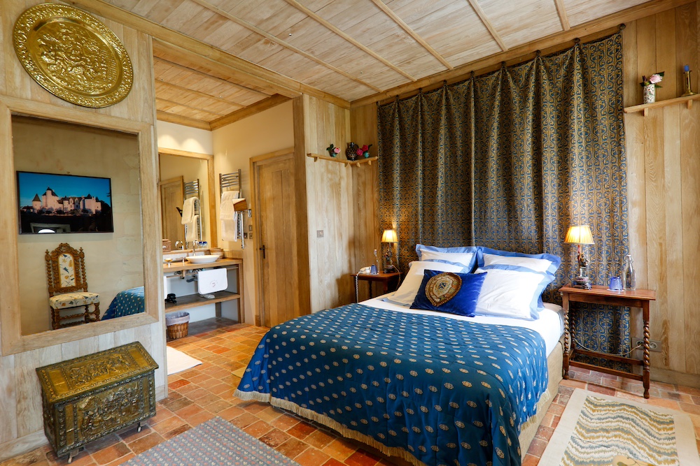 Chambre Henri II au château du Rivau