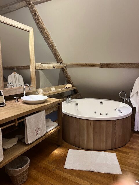 Jacuzzi au château