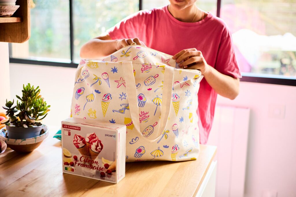 Le dernier fashion tote bag de l’été, pour transporter tout le congelé