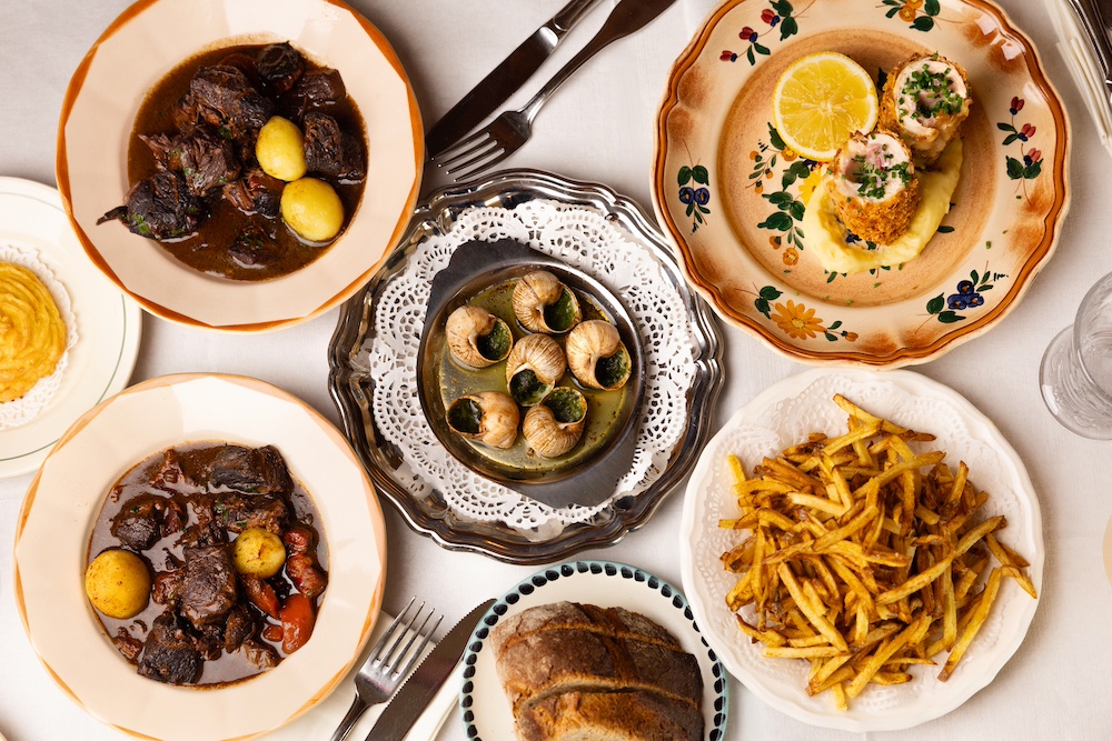 Une farandole de plats bistrot