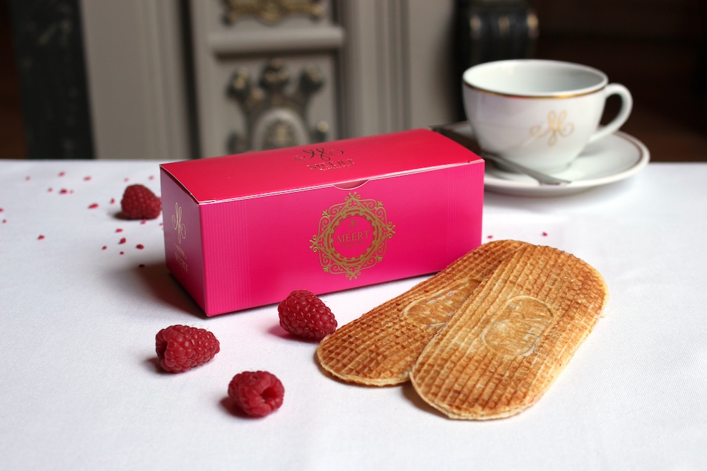 La gaufre framboise , un best of tea time
