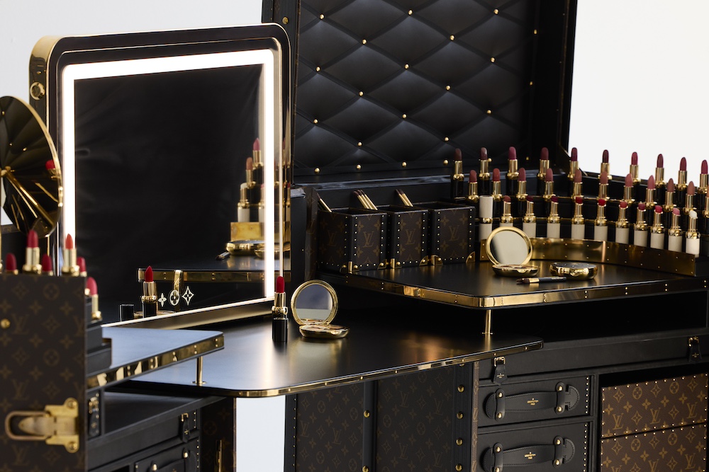 Du make up griffé Louis Vuitton et reconnaissable entre tous