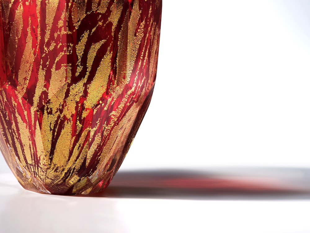 Polychroma des parfums joyaux au flacon en verre soufflé de Murano