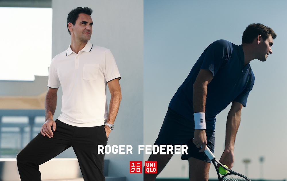 Roger Federer ambassadeur mondial Uniqlo