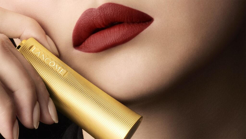 L’absolu Rouge Lancôme en, écrin de luxe par les Ateliers Gohard