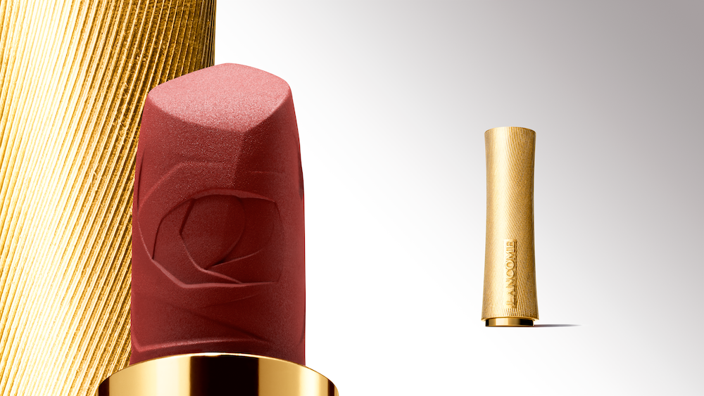 L’Absolu Rouge de Lancôme paré d'or