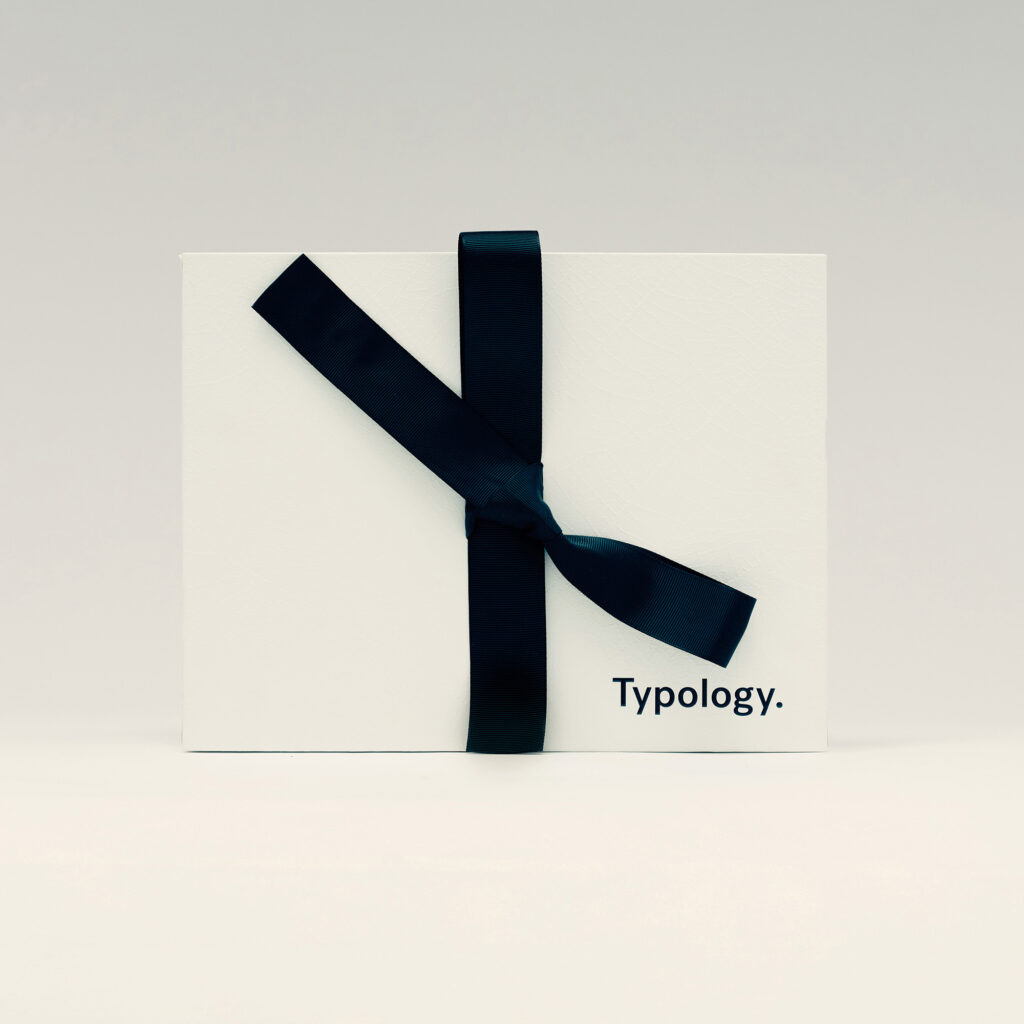 Le calendrier Typology so chic