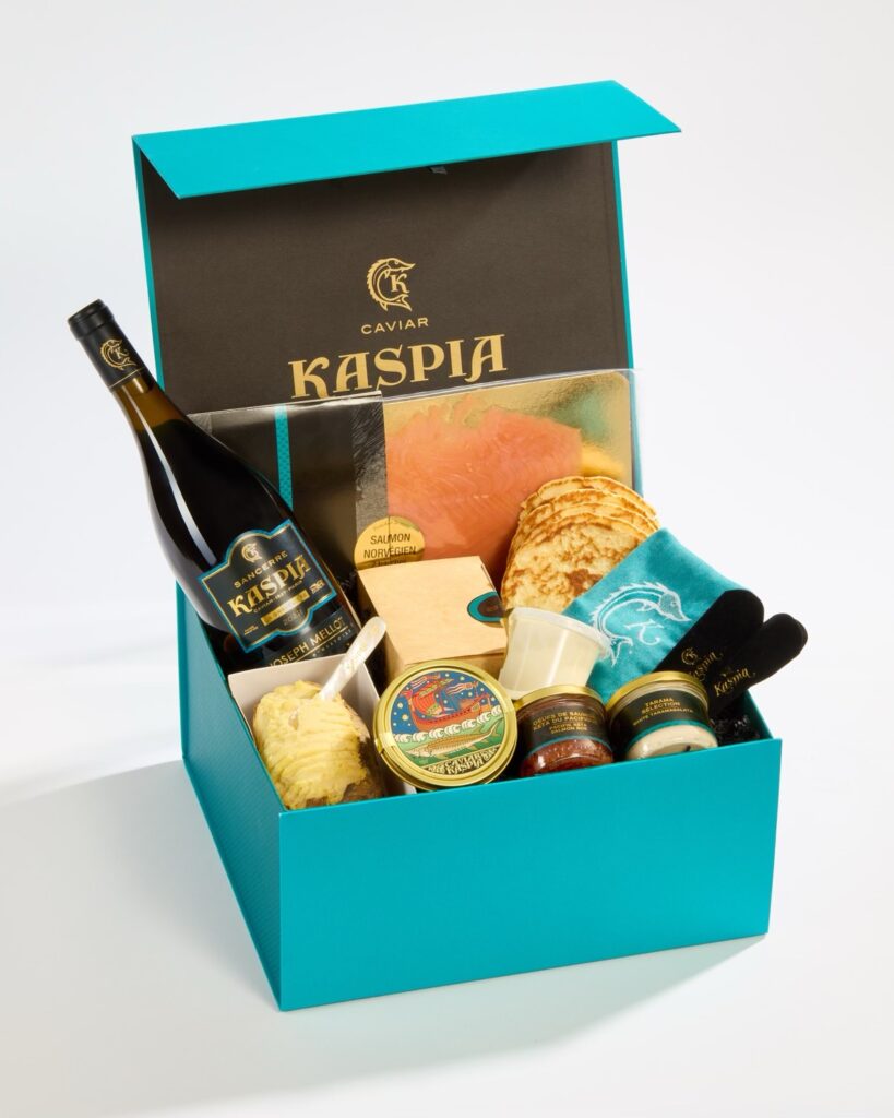 Un coffret Caviar Kaspia cadeau idéal pour les fêtes millésime 2015
