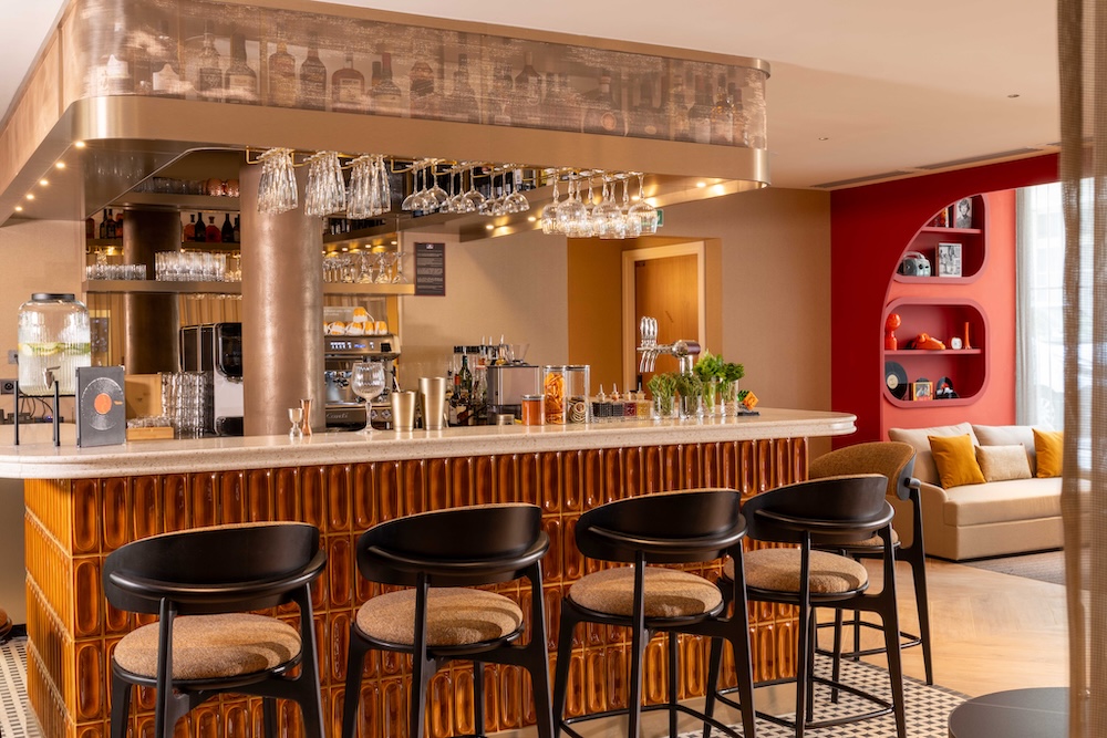 Le bar de l’hôtel Belinda