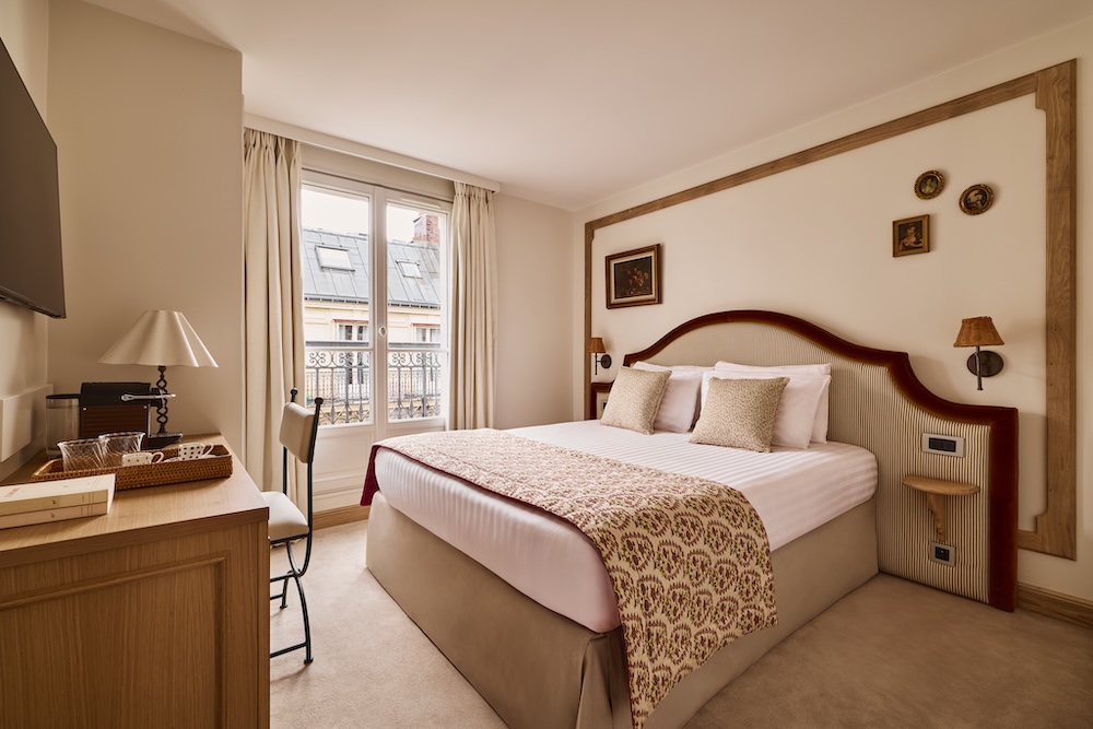 Inspiration romantique, comme dans un hôtel particulier