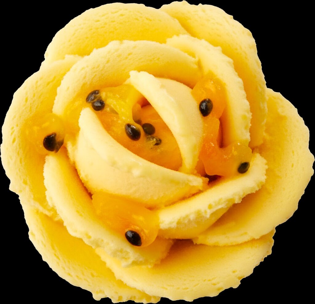 Amorino, un cornet de rose