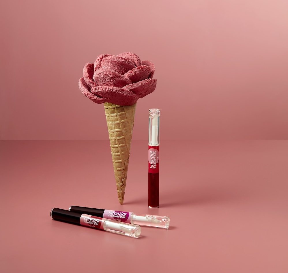 Amorino, la collab avec la marque de make up Benefit Cosmetics