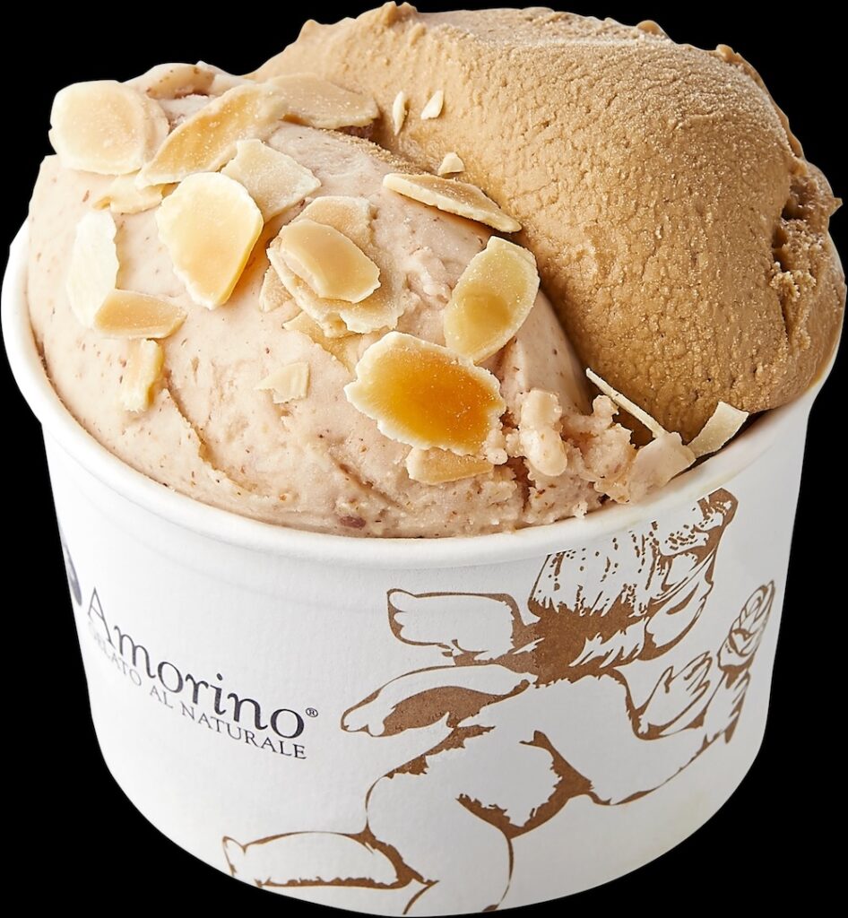 Des crème glacées aux amandes
