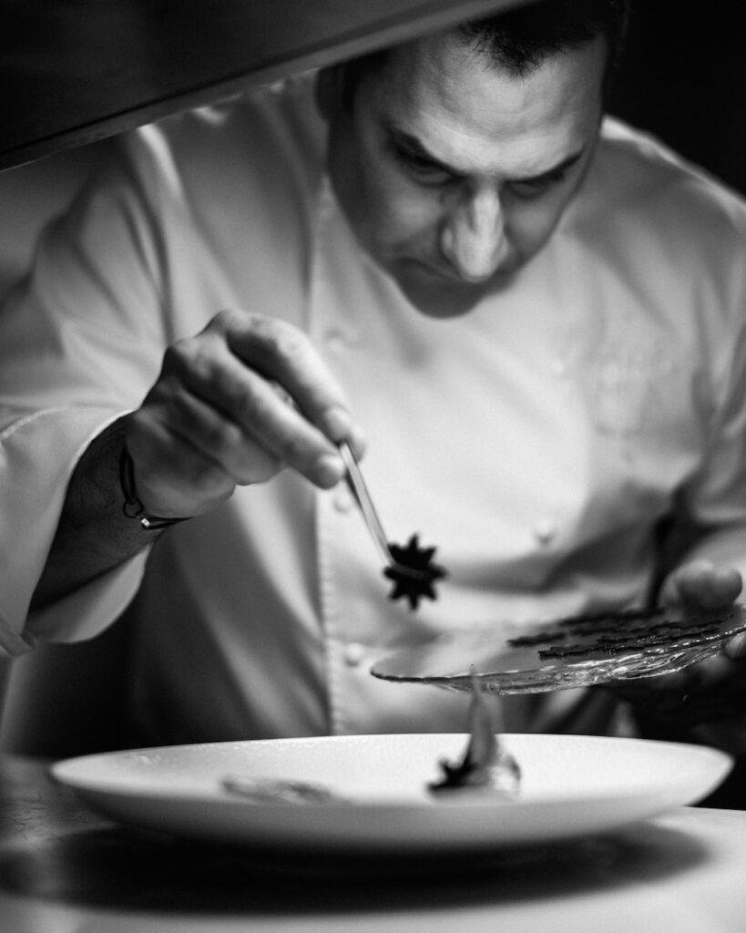 Thomas Boullault, chef du restaurant l’Arôme à Paris, l’un des parrains de la Cheese and Bordeaux Wine Week