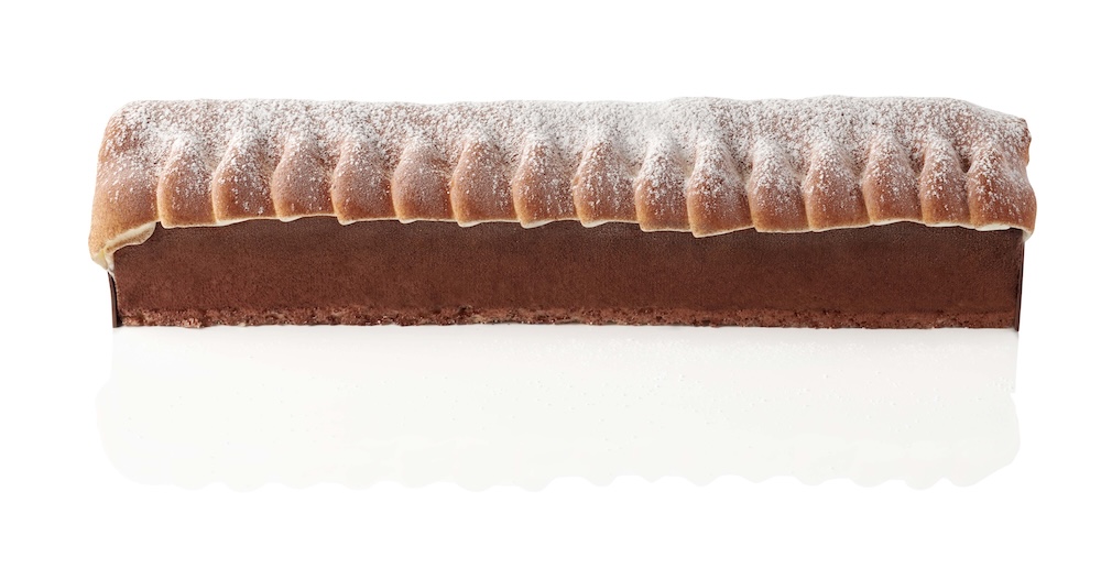 La bûche châlet au chocolat de Maison Caffet, un must pour les fêtes