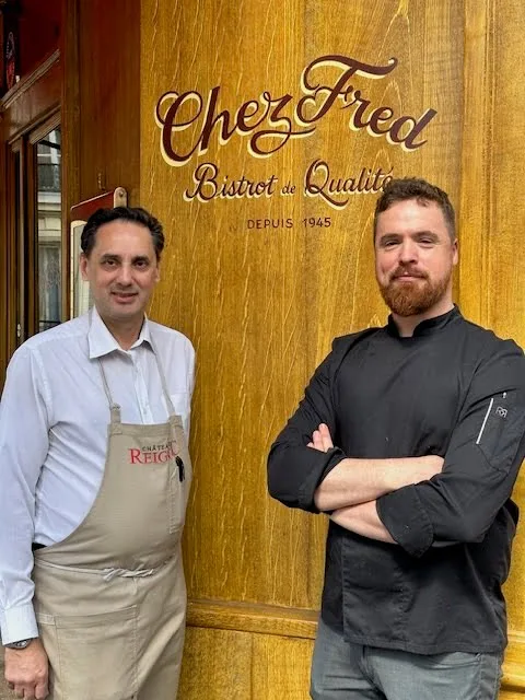 Bistrot Chez Fred, nouveau chef, nouveau directeur de salle
