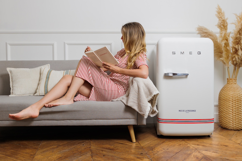 Cool au cool Smeg, collab Ines de la Fressange