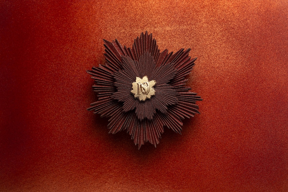 L’astre d’or, bûche de l’Hôtel La Réserve paris