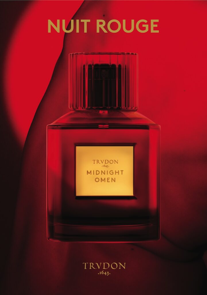 Midnight Omen, un opulent parfum de la collection Nuit Rouge de la maison Trudon