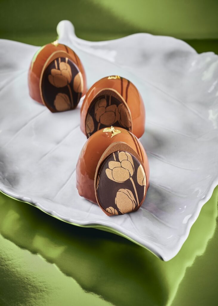 Des œufs tulipe chez Lenôtre
