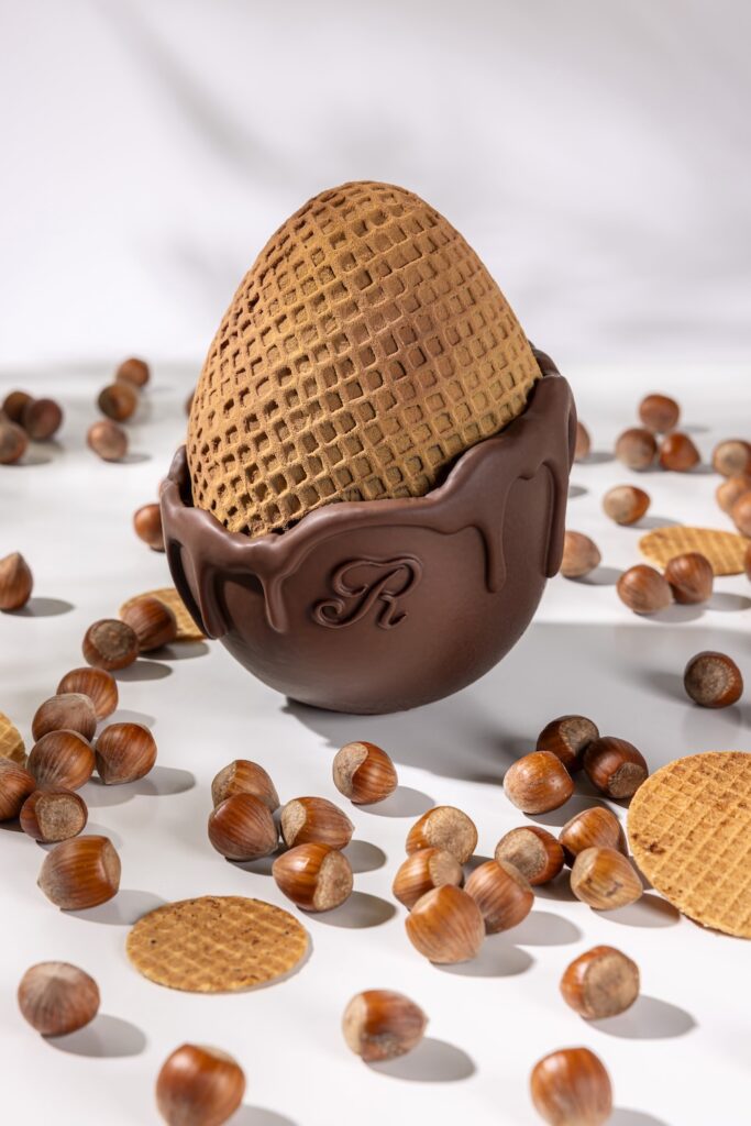 L’œuf gaufrette de l’hôtel Ritz paris Le Comptoir